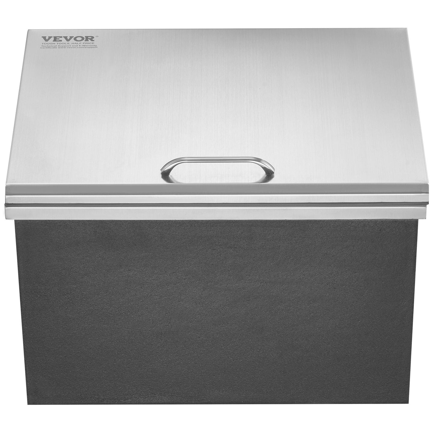 20"x16"x13" Drop in Ice Chest Ice Cooler Ice Bin Rostfritt stål med lock