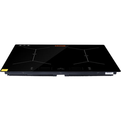 24 tums elektrisk spishäll 4 brännare keramisk glas spis med touchkontroll