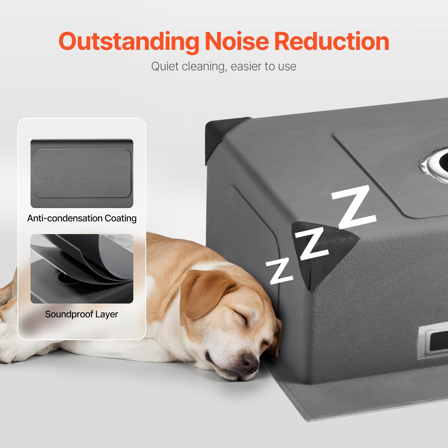 68cm Sink Top Mount Single Bowl Drop-In Basin Stainless Steel Bar