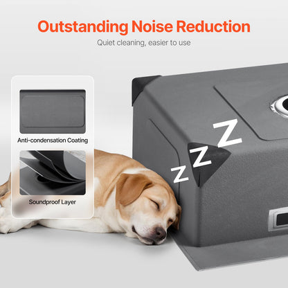 68cm Sink Top Mount Single Bowl Drop-In Basin Stainless Steel Bar