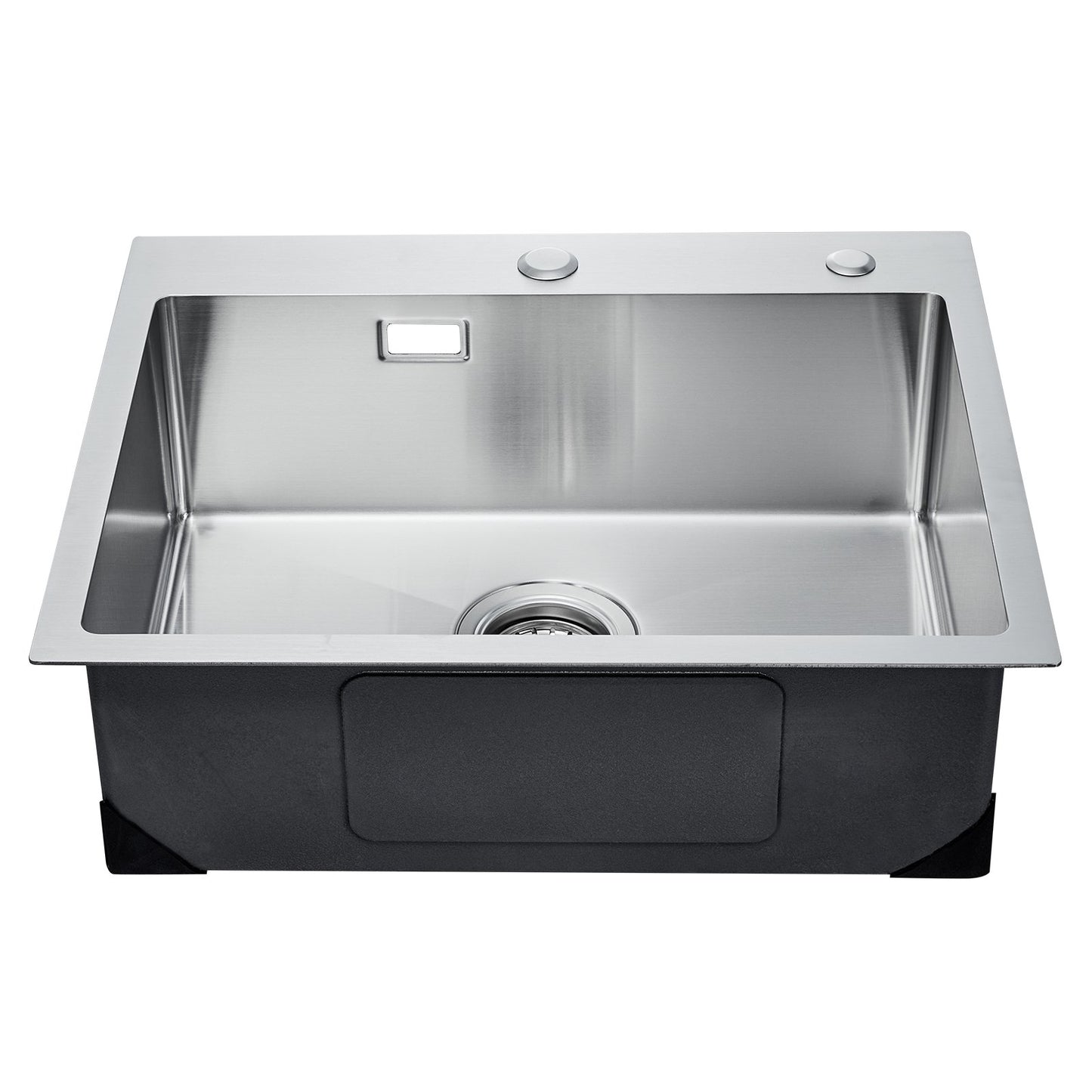 68cm Sink Top Mount Single Bowl Drop-In Basin Stainless Steel Bar