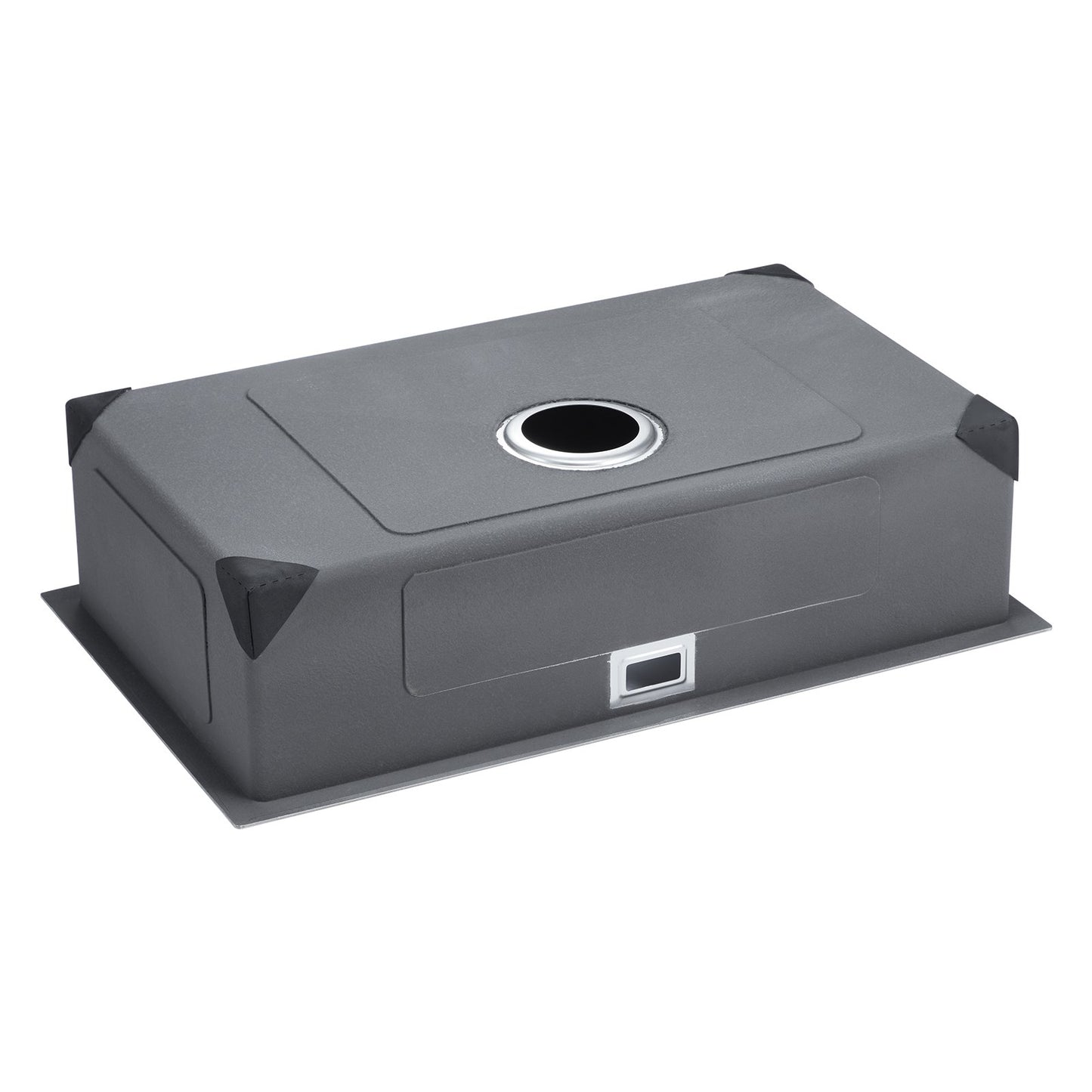 70cm Kitchen Sink Undermount Single Bowl Drop-In Basin Stainless Steel Bar