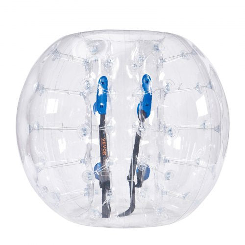 Inflatable Bumper Ball 1-Pack, 4FT/1.2M Body Sumo Zorb Balls for Teen & Adult, 0.8mm Thick PVC Human Hamster Bubble Balls for Outdoor Team Gaming Play, Bumper Bopper Toys for Garden, Yard, Park