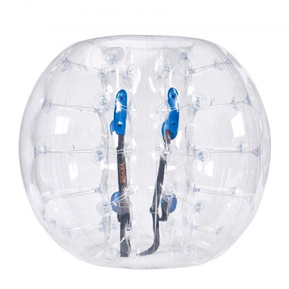 Inflatable Bumper Ball 1-Pack, 4FT/1.2M Body Sumo Zorb Balls for Teen & Adult, 0.8mm Thick PVC Human Hamster Bubble Balls for Outdoor Team Gaming Play, Bumper Bopper Toys for Garden, Yard, Park