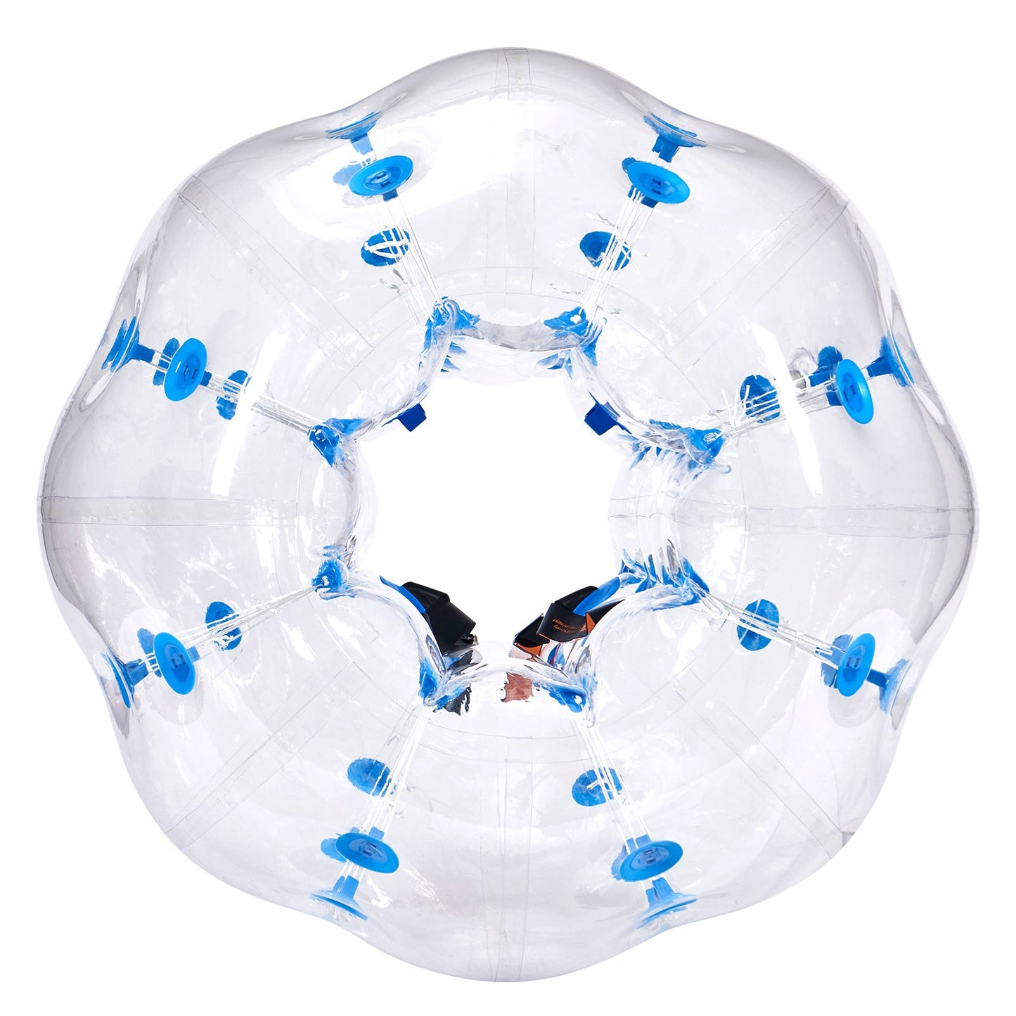 Aufblasbarer Bumper Ball, 1er-Pack, 1,2 m Body Sumo Zorb Balls für Teenager, 0,8 mm dicke PVC-Bubble-Bälle für menschliche Hamster für Teamspiele im Freien, Bumper Bopper-Spielzeug für Garten, Hof, Park