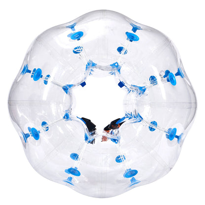 Aufblasbarer Bumper Ball, 1er-Pack, 1,2 m Body Sumo Zorb Balls für Teenager, 0,8 mm dicke PVC-Bubble-Bälle für menschliche Hamster für Teamspiele im Freien, Bumper Bopper-Spielzeug für Garten, Hof, Park