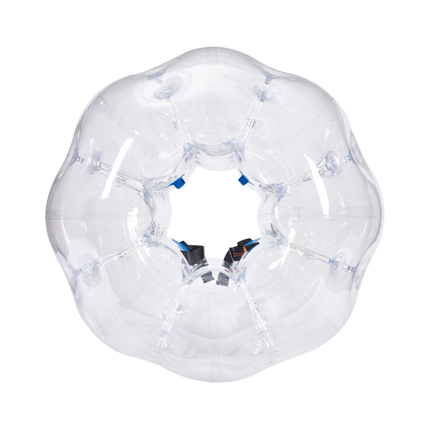 Aufblasbare Bumper Balls, 2er-Pack, 1,2 m lange Body Sumo Zorb-Bälle für Teenager, 0,8 mm dicke PVC-Bubble-Bälle für menschliche Hamster für Teamspiele im Freien, Bumper-Bopper-Spielzeug für Garten, Hof, Park