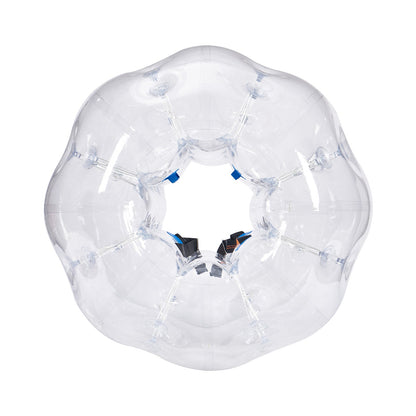 Aufblasbare Bumper Balls, 2er-Pack, 1,2 m lange Body Sumo Zorb-Bälle für Teenager, 0,8 mm dicke PVC-Bubble-Bälle für menschliche Hamster für Teamspiele im Freien, Bumper-Bopper-Spielzeug für Garten, Hof, Park
