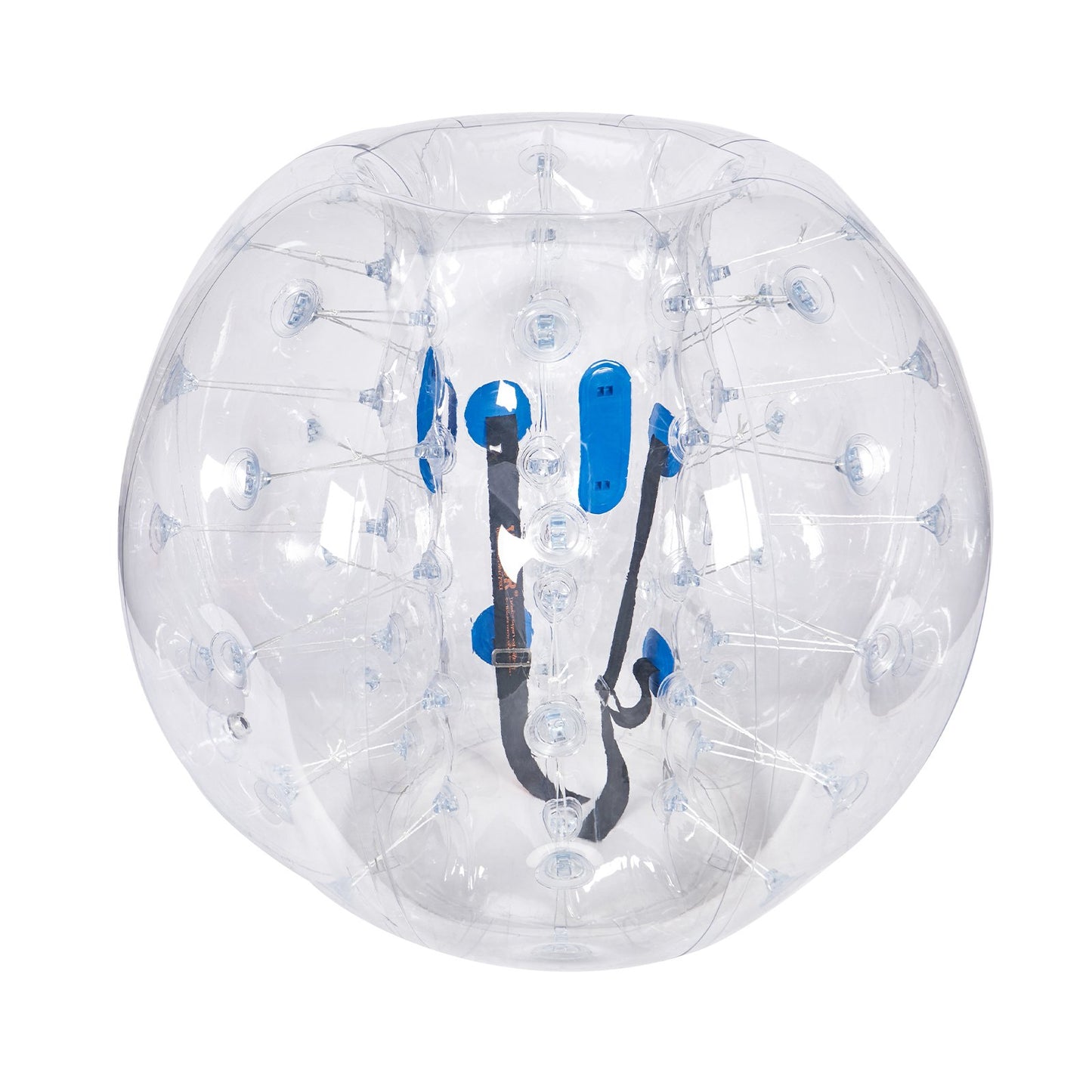 Aufblasbare Bumper Balls, 2er-Pack, 1,2 m lange Body Sumo Zorb-Bälle für Teenager, 0,8 mm dicke PVC-Bubble-Bälle für menschliche Hamster für Teamspiele im Freien, Bumper-Bopper-Spielzeug für Garten, Hof, Park