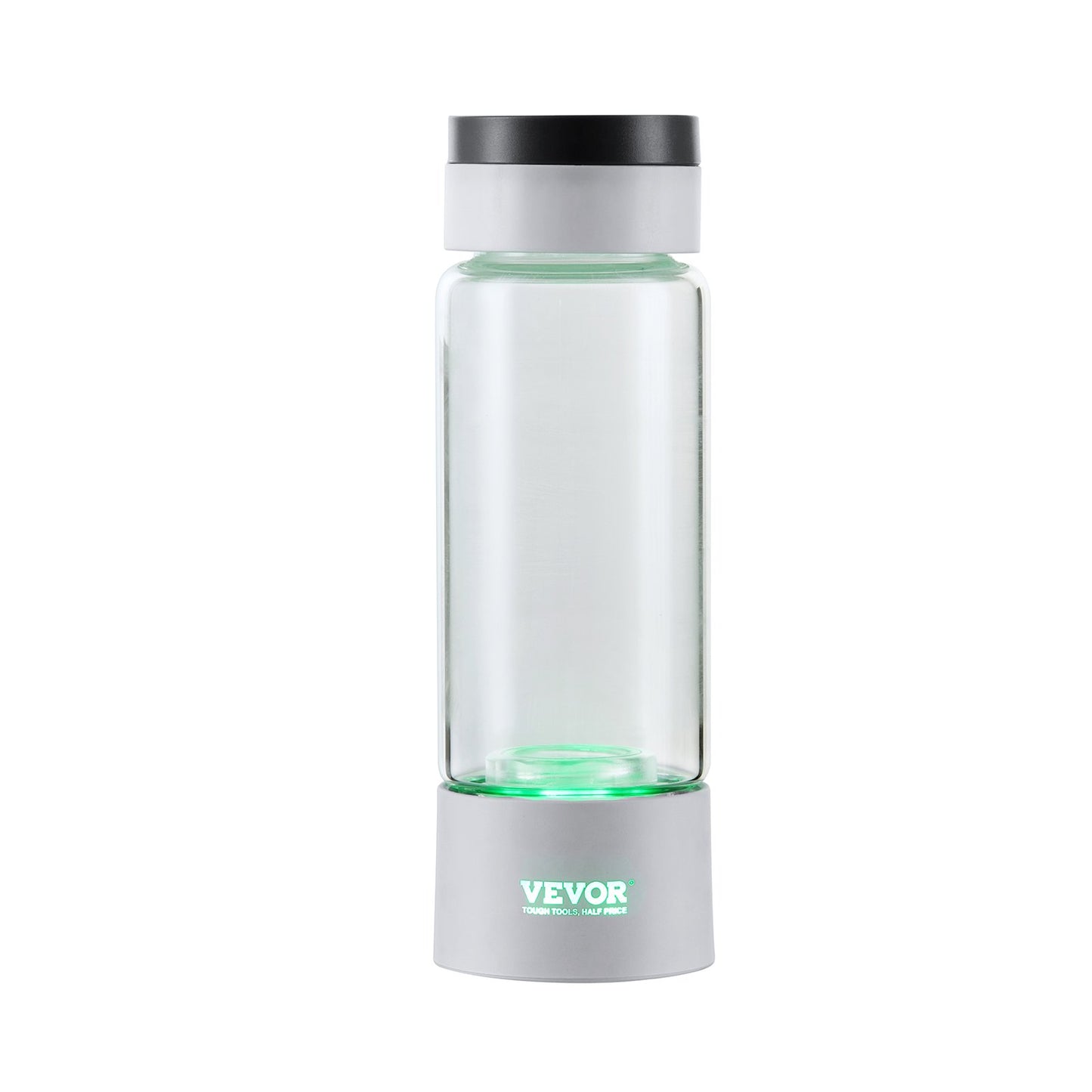 Hydrogen Water Bottle Generator, 380 ml / 13,4 oz Kapacitet Bärbar Hydrogen Water Maker, SPE Technology Hydrogen Rich Water Ionizer Machine med Nasal Inhalationsslang och självrengörande