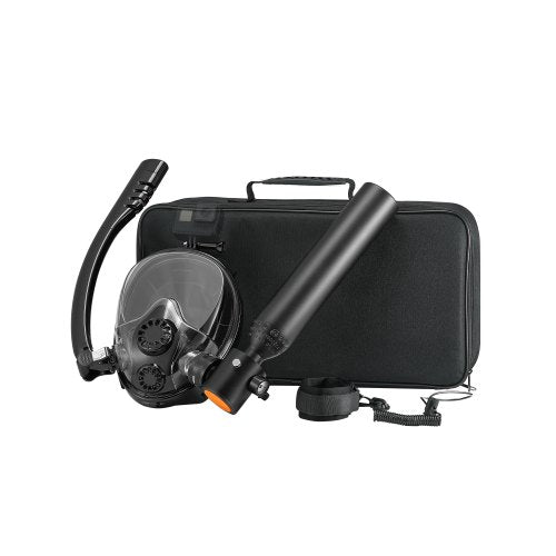 0.5 L Scuba Tank 32.81 ft Diving Depth Lung Tank Kit with Snorkel Mask | EU