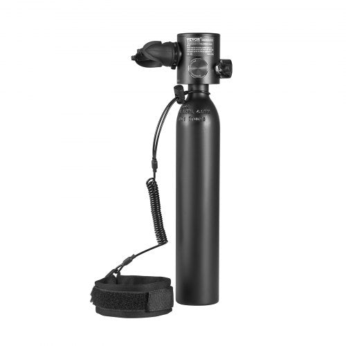 0.5 L Scuba Tank 32.81 ft Diving Depth Portable Diving Tank with Pump | EU