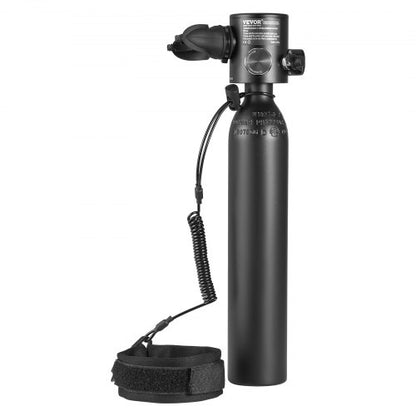 0.5L Scuba Tank 98.43ft Diving Depth Refillable Snorkel Air Tank with Pump | EU