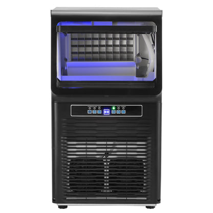 Kommersiell ismaskin Fristående skåpmaskin 70lbs/24H 36 isbitar