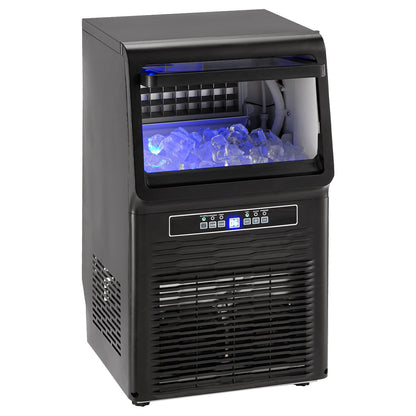 Kommersiell ismaskin Fristående skåpmaskin 70lbs/24H 36 isbitar