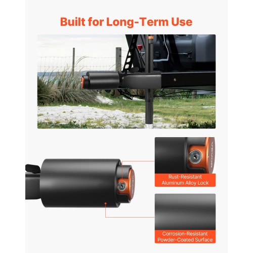 Anhängerkupplungsschloss, passend für 2- und 2-5/16-Zoll-Kupplungen, Hochleistungs-Kupplungsschloss | EU