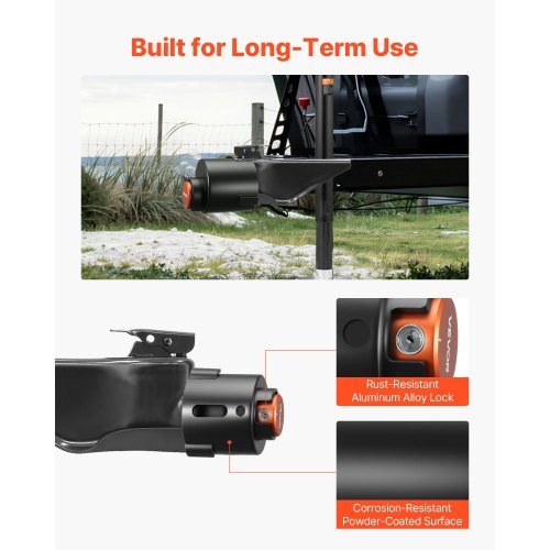 Anhängerkupplungsschloss, passend für 2-5/16 Zoll-Kupplungen, Hochleistungs-Kupplungsschloss | EU