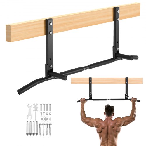 Joist Mount Pull Up Bar Ceiling Mounted Chin Up Bar Heavy Duty Home Gym