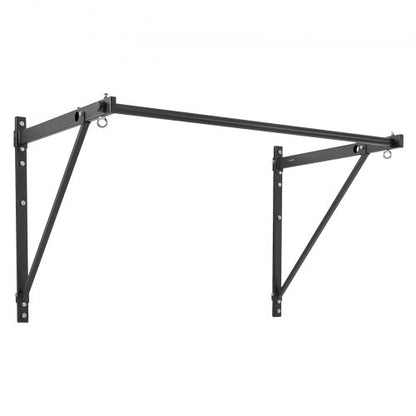 Pull Up Bar Väggmonterad Kraftig Chin Up Bar Hemmagym Justerbart Djup