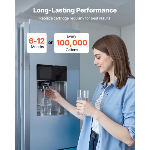 Wasserfilterkartusche für das ganze Haus, 4,5 x 20 Zoll, CTO Carbon, 2er-Pack