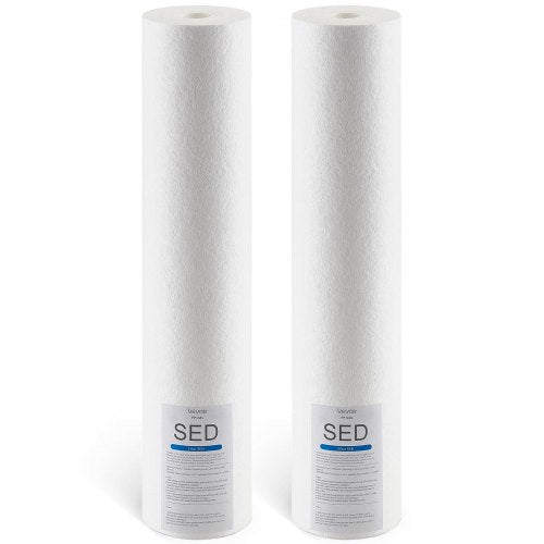 Whole House Water Filter Replacement Cartridge, 4.5" x 20" Polypropylene Sediment Filter for 3-Stage Whole Home Water Filtration System, Reduce Sand, Rust, Chlorine, Bad Taste, Odor