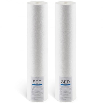Whole House Water Filter Replacement Cartridge, 4.5" x 20" Polypropylene Sediment Filter for 3-Stage Whole Home Water Filtration System, Reduce Sand, Rust, Chlorine, Bad Taste, Odor