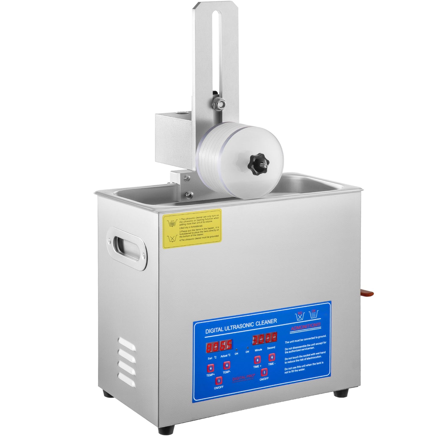 6L Ultraschall-Schallplatten-Reinigungsmaschine Complete set Trockengestell