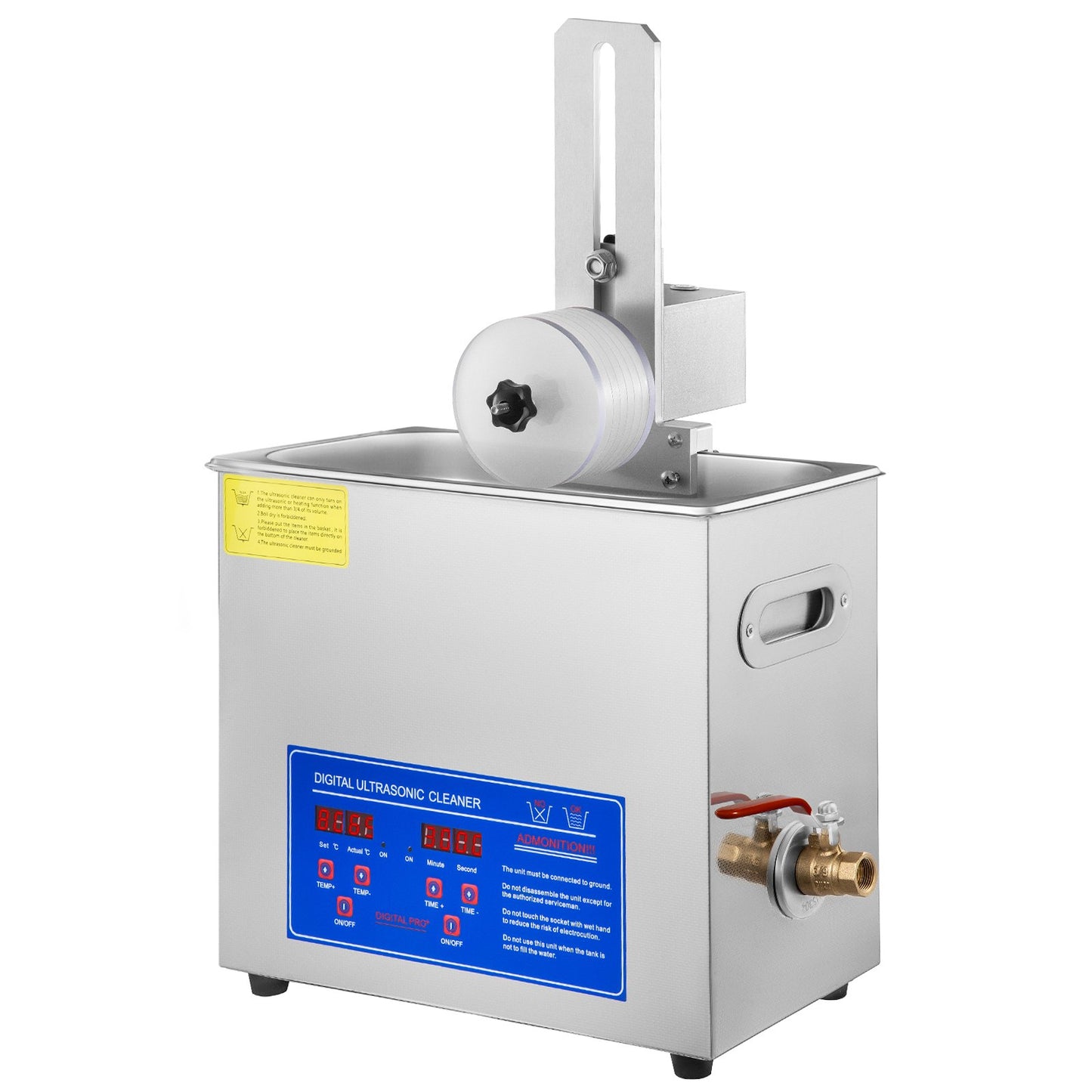 6L Ultraschall-Schallplatten-Reinigungsmaschine Complete set Trockengestell