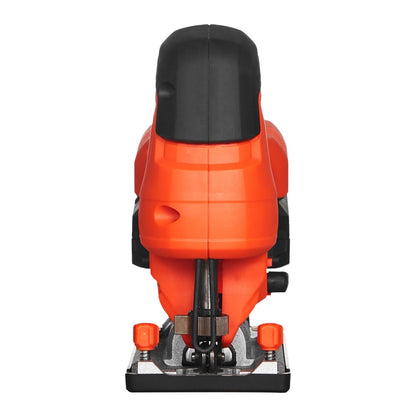 Cordless Jig Saw, 20 V Brushless Motor, 3500 SPM Blade Speed, Cordless Jigsaw with 6 pcs Blades, LED Light, 6 Variable Speed, 0- 45° Bevel Cuts, 4 Orbital Settings for Straight/Circle Cutting