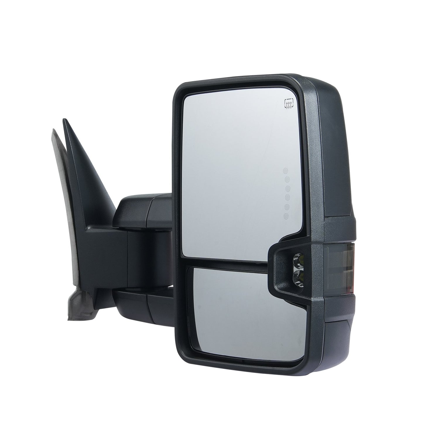 Elektrisch beheizte Anhängerspiegel für Chevrolet Silverado (2014-2021)/GMC, klappbar