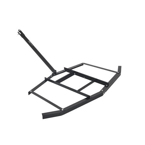 Drag Harrow, 66" Width Tow Behind Drag Harrow, Q235 Steel Driveway Grader with Adjustable Bars & Pin Hitch, Support up to 50 lbs, Tractor Driveway Harrow for ATVs, UTVs, Garden Lawn Tractors