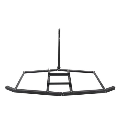 Drag Harrow, 74" Width Tow Behind Drag Harrow, Q235 Steel Driveway Grader with Adjustable Bars & Pin Hitch, Support up to 50 lbs, Tractor Driveway Harrow for ATVs, UTVs, Garden Lawn Tractors