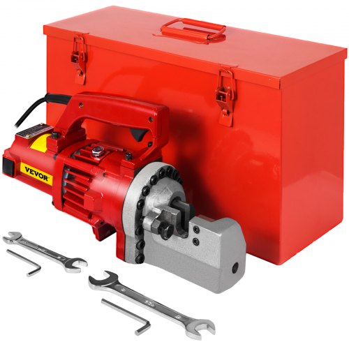 Electric Rebar Cutter, 1250W Portable Electric Hydraulic Rebar Cutter, Cutting up to 3/4 Inch #6 4-20mm Rebar within 4 Seconds,110V,with Easy to Carry Stainless Box
