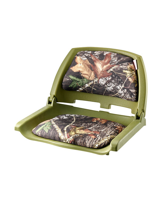 Båtsäte Lågt ryggstöd Flip Up Båtsäte Svampkudde Kamouflage