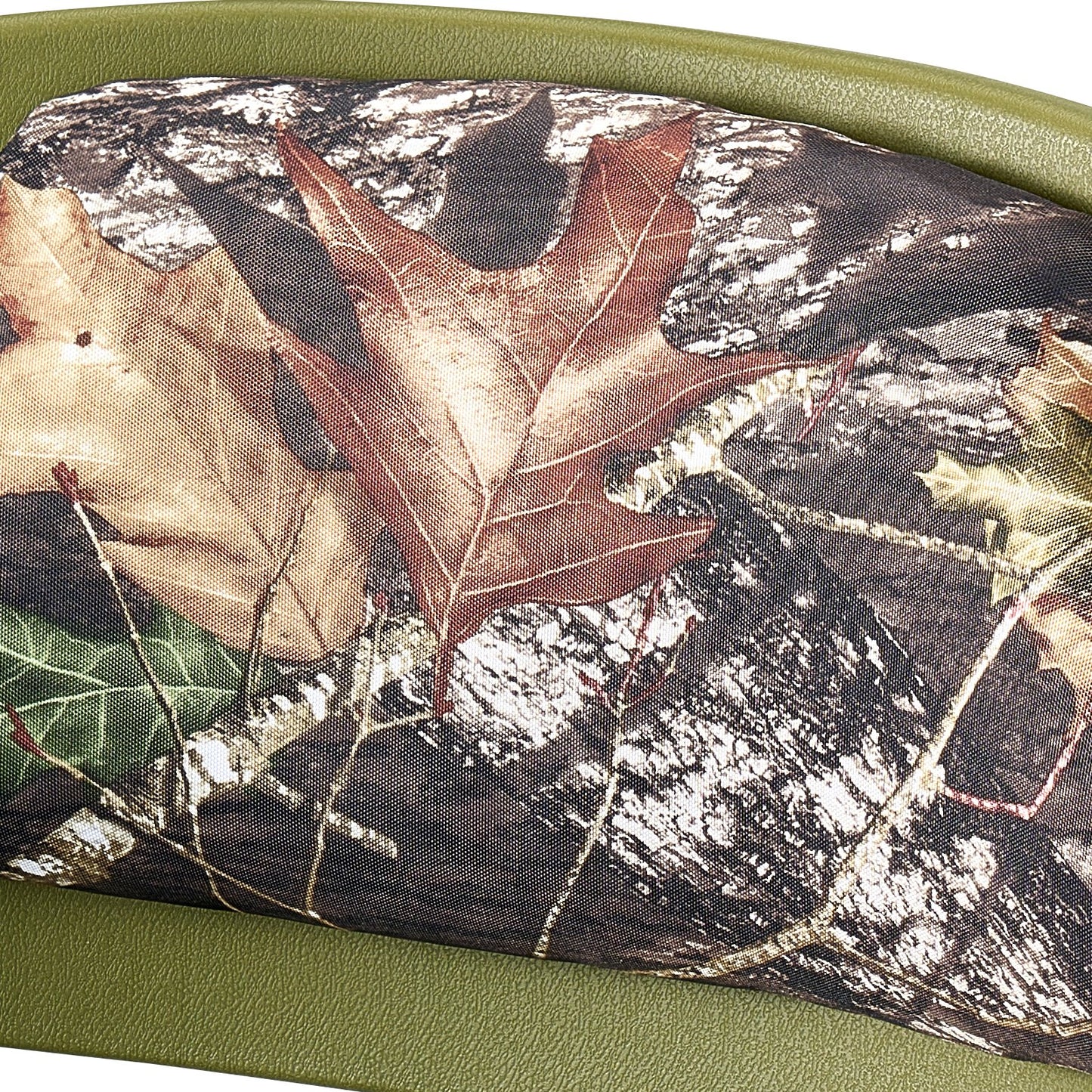 Bootssitz, niedrige Rückenlehne, hochklappbarer Bootssitz, Schwammkissen, Camouflage