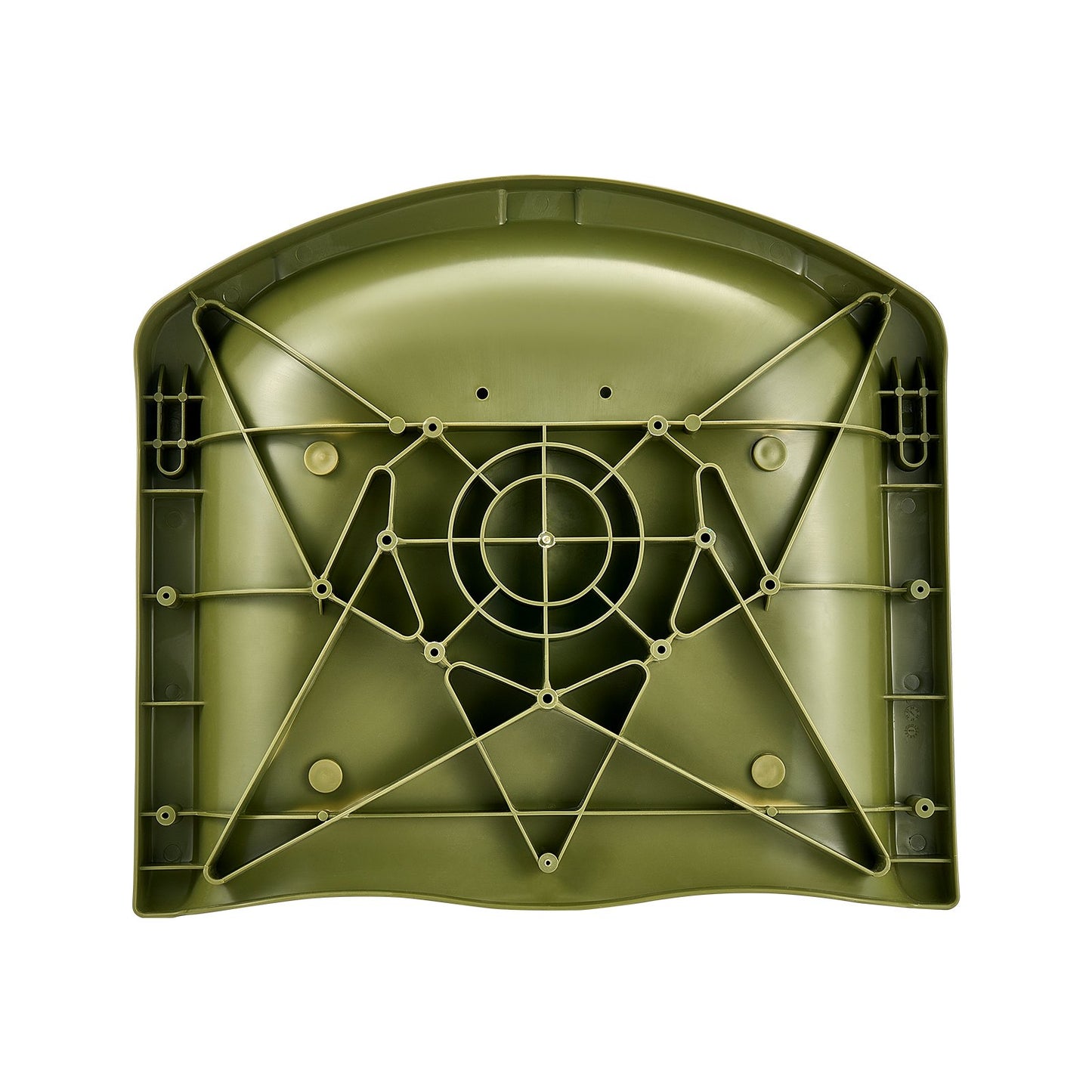 Bootssitz, niedrige Rückenlehne, hochklappbarer Bootssitz, Schwammkissen, Camouflage