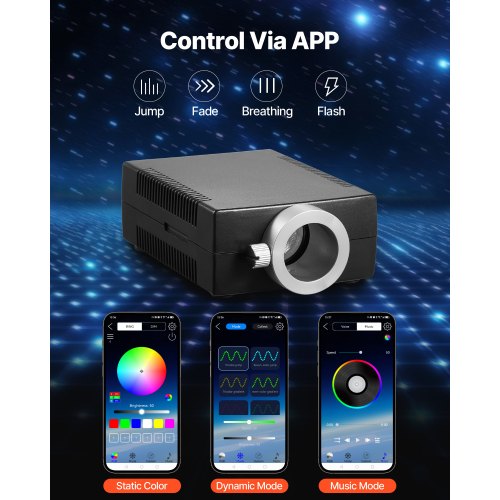 150 st stjärnljus innertakskit fiberoptiska stjärnljus taklampor hem