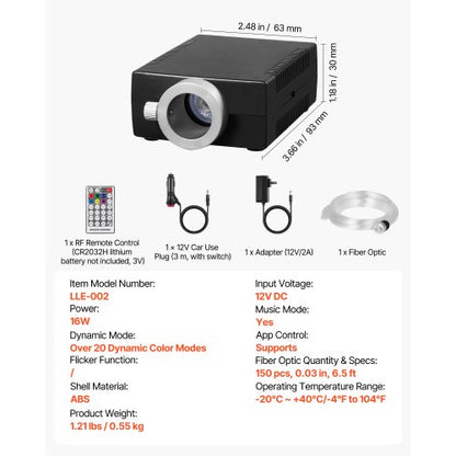 150 st stjärnljus innertakskit fiberoptiska stjärnljus taklampor hem