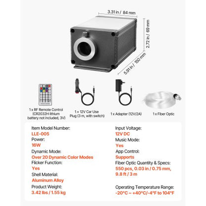 550-piece ceiling starlight kit ceiling flashing ceiling lights fiber optic | EU