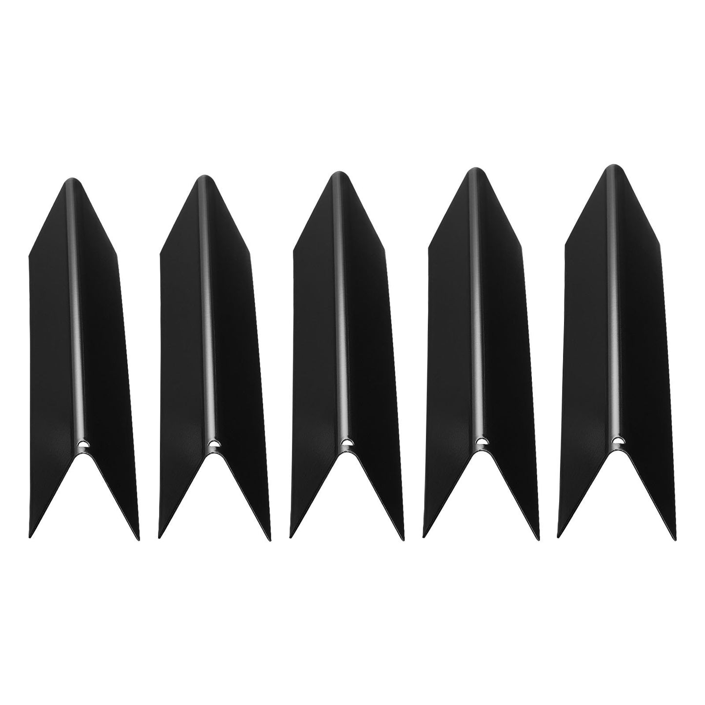 Flavorizer Bars, 15 inch Grill Replacement Part, for Weber Spirit I & II 300 Series Grills, Including Spirit E-310, ll S-310, ll E-320, Porcelain-enameled Steel Thicker Heat Plate, 5 Pack