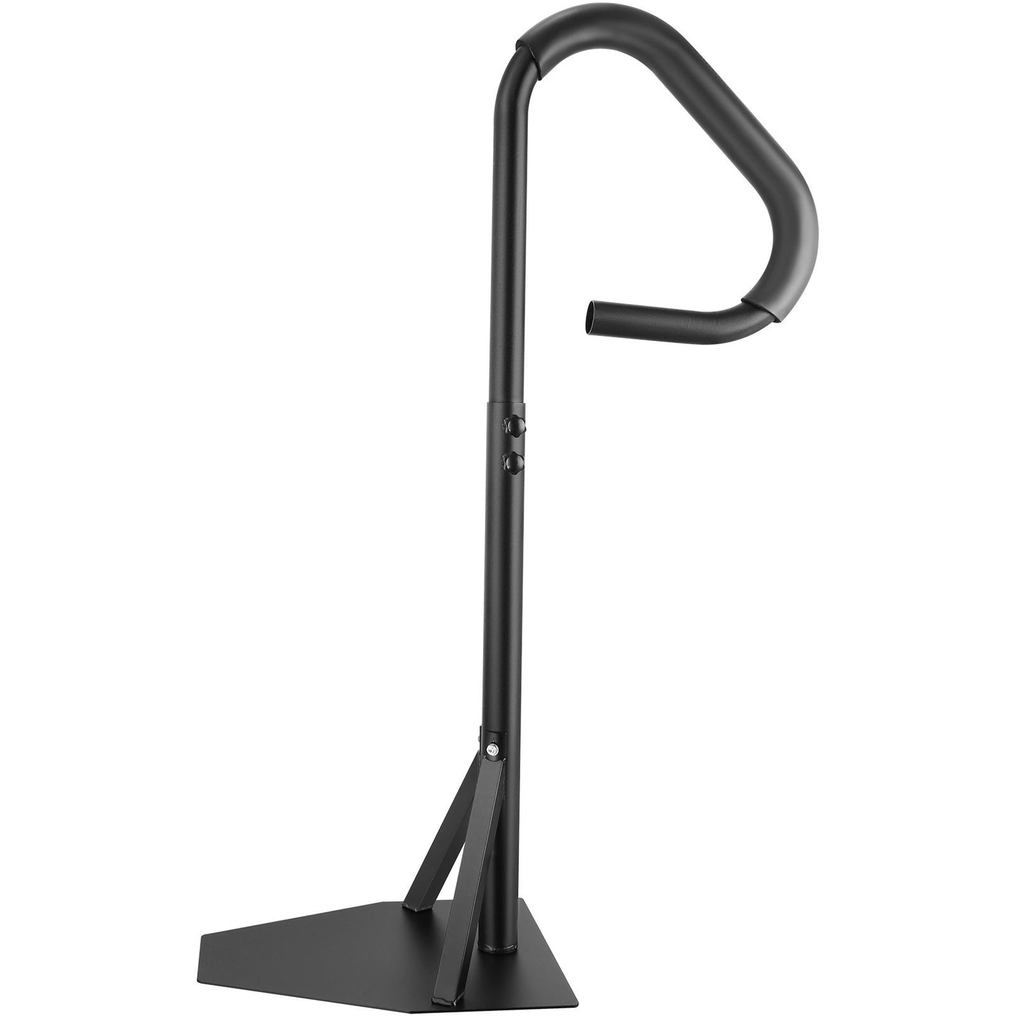 Whirlpool-Handlauf, 360° drehbarer Seitenhandlauf für Spa mit 88,9–145,8 cm einstellbarer Höhe, rostfreie Whirlpool-Stufenstange aus Aluminium mit Gleitbasis für drinnen und draußen, Tragkraft 273 kg