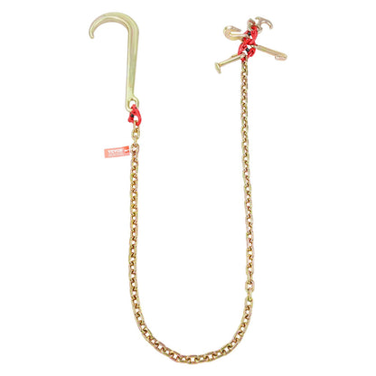 5/16"x6" G80 Zipper 15" J Hook Long Shank RTJ &amp; Grab Hooks Wrecker Tie