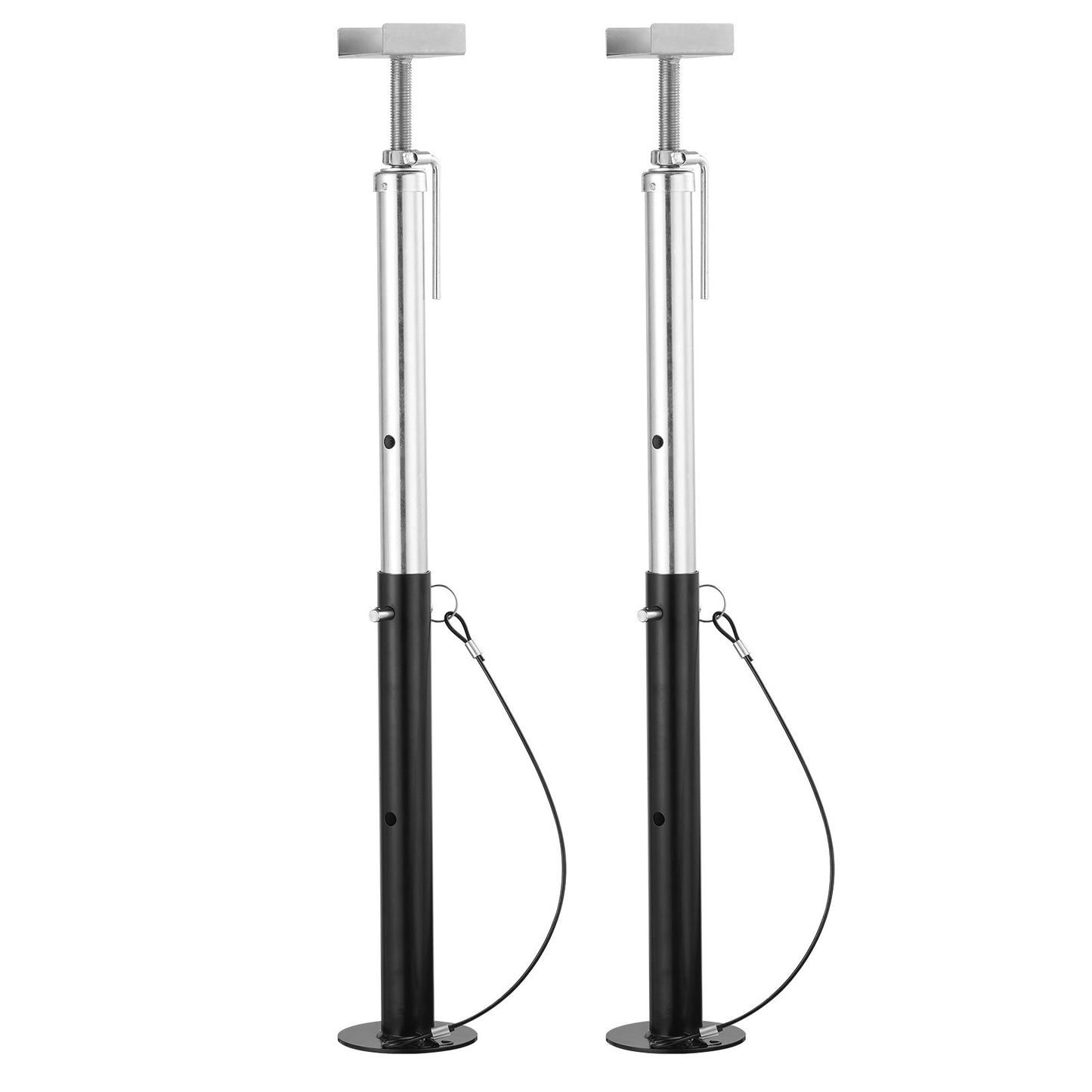 RV Slide Out Support Jacks, 5000 lbs Kapacitet Varje Slide Out stabilisator, justeras från 20"-48" Camper Slide Out Support Jacks, Heavy Duty Slide Out stabilisatorer för husbilar, husbilar och släpvagnar