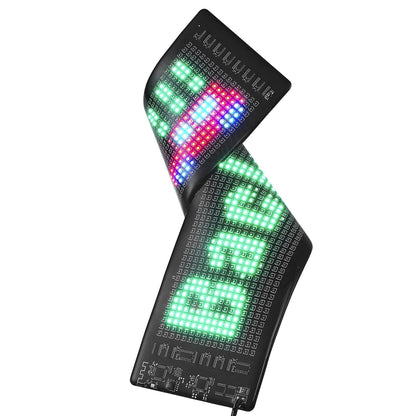 38x10cm Programmierbare LED Zeichen Scrollen Display Board P5 Volle Farbe