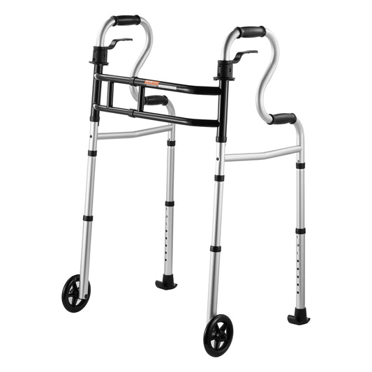 Folding Walker Stand-Assist Folding Walker med justerbar höjd och bredd