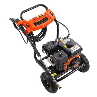 Gastryckstvätt 3500 PSI 10L/min 2,6 GPM med 5 munstycken för bilar