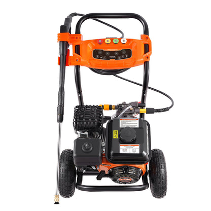 Gastryckstvätt 3500 PSI 10L/min 2,6 GPM med 5 munstycken för bilar