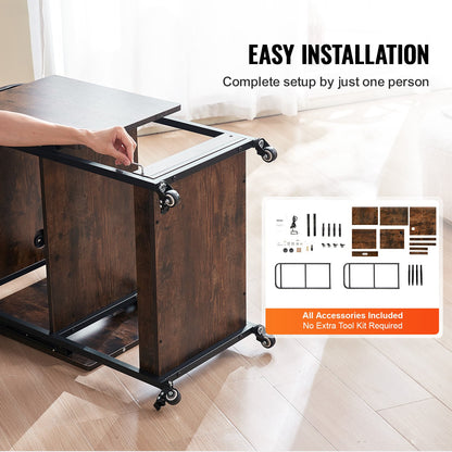 Transferpressentisch mit Ladestation 3-stufiger beweglicher Transferpressenständer