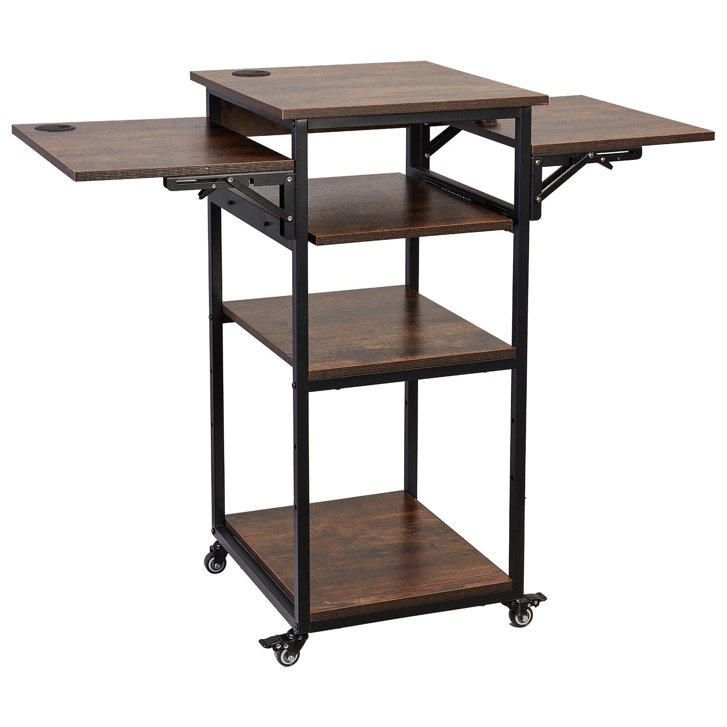 Värmepressbord med Laddningsstation 4-vånings rörligt värmepressställ