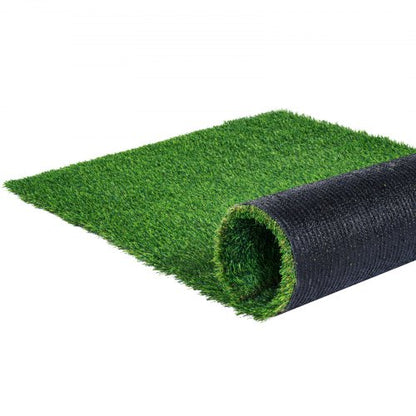 Artifical Grass, 3 x 5 ft Rug Green Turf, 1.38" Fake Door Mat Outdoor Patio Lawn Decoration, Easy to Clean with Drainage Holes, Perfect For Multi-Purpose Home Indoor Entryway Scraper Dog Mats